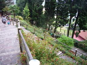 I giardini alle cascate di Varone
