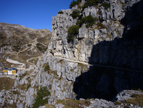Il rifugio Papa