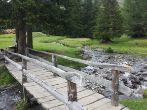 Passaggio sul torrente