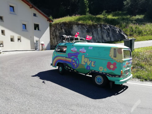 Sullo stelvio sale di tutto