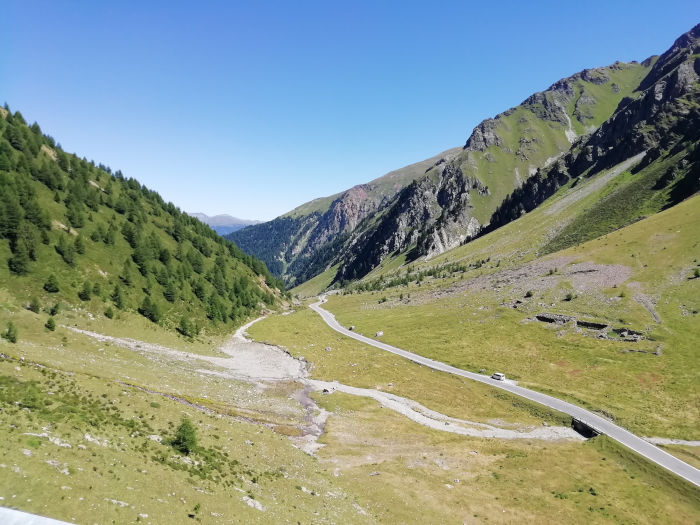 Salita verso passo Umbrail