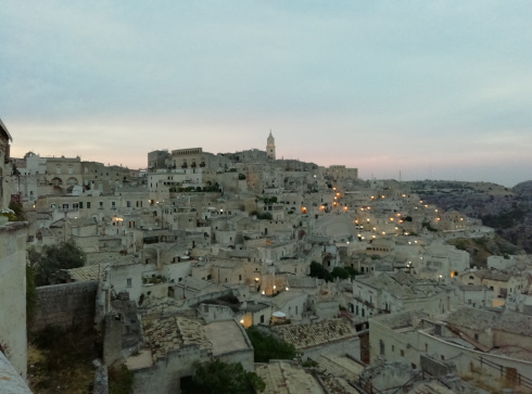 Matera di sera