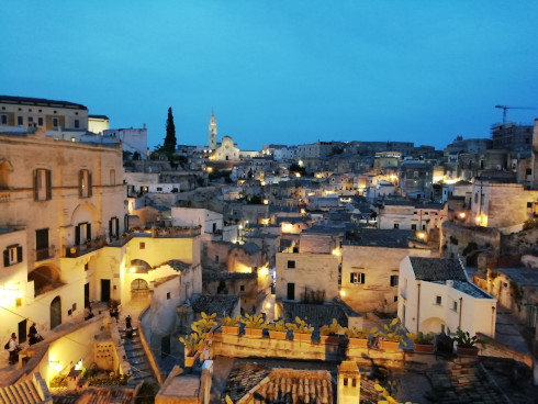 Matera di sera