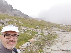 Salita verso passo Gelato