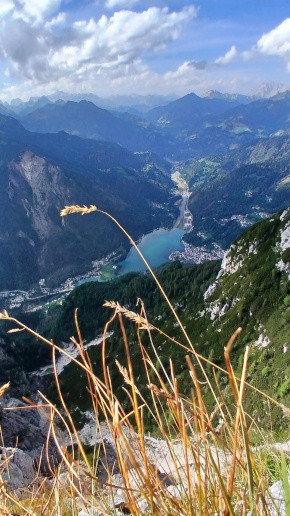Lago di Alleghe dal Tissi